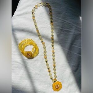 Authentic disney princess belle necklace bracelet set perfect match for Belle dr